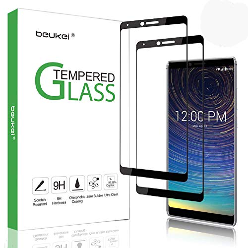 Product Cover (2 Pack) Beukei for Coolpad Legacy Screen Protector Tempered Glass, Glass with 9H Hardness, with Lifetime Replacement Warranty