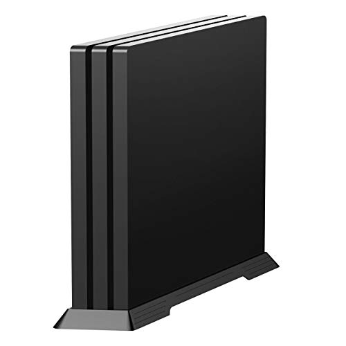 Product Cover Kootek Vertical Stand for PS4 Pro, with Airflow Vents & Non Slip Feet, Steady & Space Saving Playstation 4 Pro Console Mounts for Table Desk