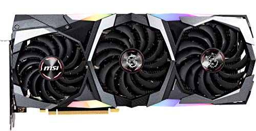 Product Cover MSI Gaming GeForce RTX 2080 Super 8GB GDRR6 256-Bit HDMI/DP Nvlink Tri-Frozr Turing Architecture Overclocked Graphics Card (RTX 2080 Super Gaming X Trio)