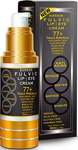 Product Cover Fulvic Acid Intense Hydration Cream Moisturizer for Your Face with Facial Anti Aging Benefits with 77 Minerals, Vitamin E, Hyaluronic Acid, Marula & Baobab Oil