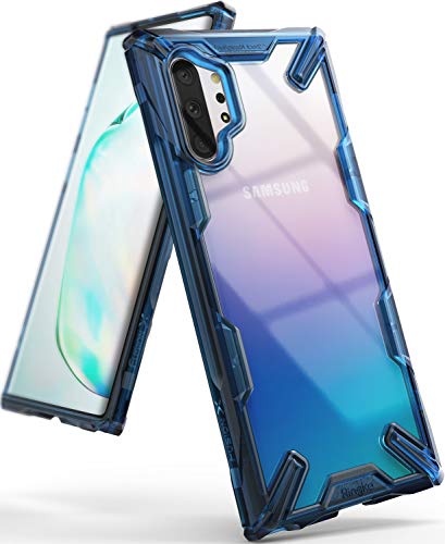 Product Cover Ringke Fusion-X Designed for Galaxy Note 10 Plus Case, Galaxy Note 10 Plus Cover (2019) - Space Blue