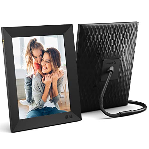 Product Cover NIX 13.3 Inch USB Digital Photo Frame - Portrait or Landscape Stand, Full HD Resolution, Auto-Rotate, Magnetic Remote Control - Mix Photos and Videos in The Same Slideshow