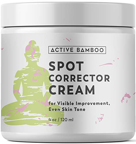 Product Cover Dark Spot Corrector for Face. Dark Spots Remover Cream, Use for Age Spots on Face Body Hands 4 oz