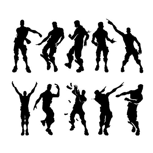 Product Cover YOUSAN Game Wall Decal Wall Sticker Poster Dancing Decal Nursery Boys Room Wall Vinyl Decal Game Stickers(13.8
