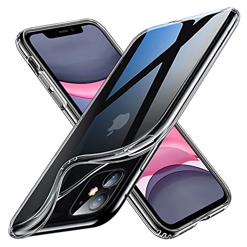 Product Cover ESR Essential Zero Designed for iPhone 11 Case, Slim Clear Soft TPU, Flexible Silicone Cover for iPhone 11 6.1-Inch (2019), Clear