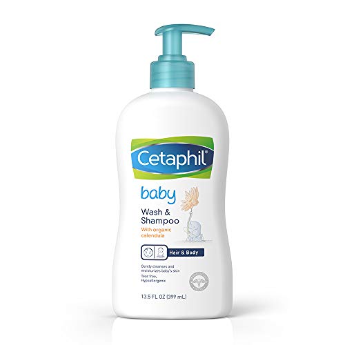 Product Cover Cetaphil Baby Wash & Shampoo with Organic Calendula, 13.5 Fl. Oz