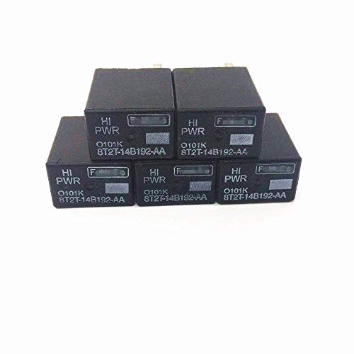 Product Cover 5PC 4-PIN #OEM Relay 8T2T-14B192-AA Hight Power Relay 8T2T14B192AA 8T2T 14B192 AA 8T2T14B192-AA O101K