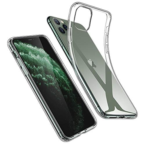 Product Cover ESR Essential Zero for iPhone 11 Pro Max Case, Slim Clear Soft TPU, Flexible Silicone Cover for iPhone 11 Pro Max 6.5-Inch (2019), Clear