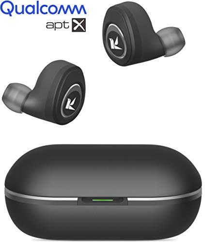 Product Cover KOSETON True Wireless Stereo Earbuds, Bluetooth Earbuds with APTX Rich Sound, Noise Canceling Wireless Headphones with Bluetooth 5.0, Sweat-Resistant, 50 Hours Playtime, Built-in Mic