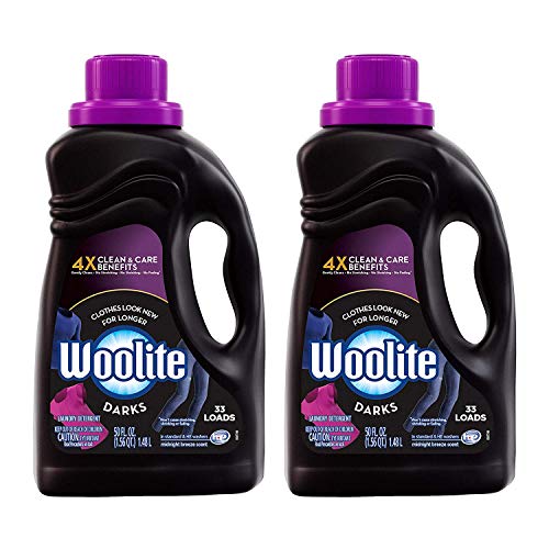 Product Cover Woolite Dark Care Laundry Detergent, Midnight Breeze Scent, 50 oz/ 33 Loads (Pack of 2)