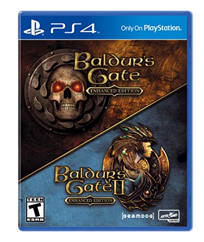 Product Cover Baldurs GATE & Baldurs GATE 2 Enhanced Edition 2 Pack Playstation 4