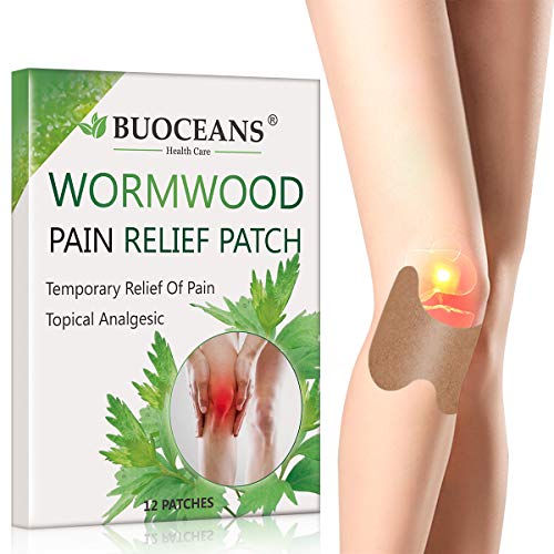 Product Cover Pain Relieving Patch, Knee Pain Paste, Cervical Vertebra Pain Relief, Up to 24 Hours of Pain Relief, Promote Blood Circulation, Reduce Inflammation Self-Heating Sticker Cold Protection, 12 PCS