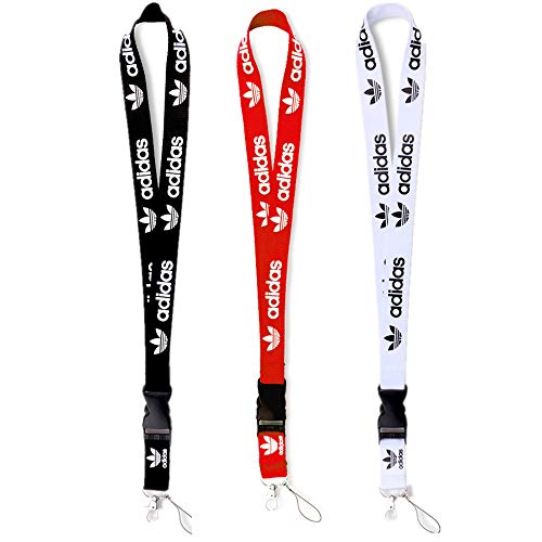 Product Cover Lanyard 3 Pack, Badge Holder Fashion Street Lanyard Keychians Strap for Badge Holders Phone Keys Accessories-(Fast Delivery)