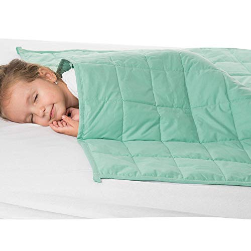 Product Cover Calming 5 lbs Waterproof Weighted Blanket for Kids with Autism - 36