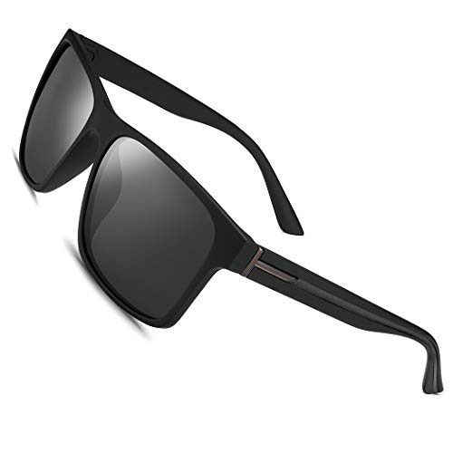 Product Cover Polarized Sunglasses for Men Women Driving Fishing Mens Sunglasses Rectangular Vintage Sun Glasses