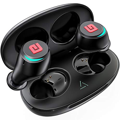 Product Cover Geekee in-Ear TWS True Wireless Earbuds Bluetooth 5.0 Headphones, Dual Master Direct Connect IPX6 Waterproof Stereo Call with Mic Instant Pair Low Latency Mini Headset 28H Cycle Play