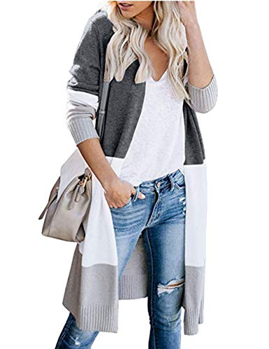Product Cover shermie Cardigan Sweaters for Women Soft Chunky Open Front Cardigan Outwear with Pockets
