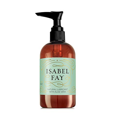Product Cover Natural Water Based Personal Lube with Aloe Vera - Isabel Fay for Women with Sensitive Skin - 8OZ - No Glycerin, No Parabens