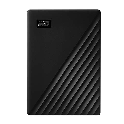 Product Cover WD 5TB My Passport Portable External Hard Drive, Black - with Automatic Backup, 256Bit AES Hardware Encryption & Software Protection