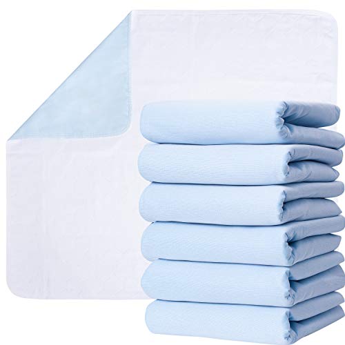 Product Cover Washable Underpads, Pack of 6 Large Bed Pads, 30