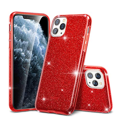 Product Cover ESR Glitter Case Compatible for iPhone 11 Pro Case, Glitter Sparkle Bling Case [Three Layer] for Women [Supports Wireless Charging] for iPhone 11 Pro 5.8