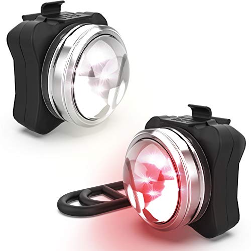 Product Cover NP NIGHT PROVISION OPTIKS 210 Front & Rear LED Bike Light USB Rechargeable Compact (1 Pack)
