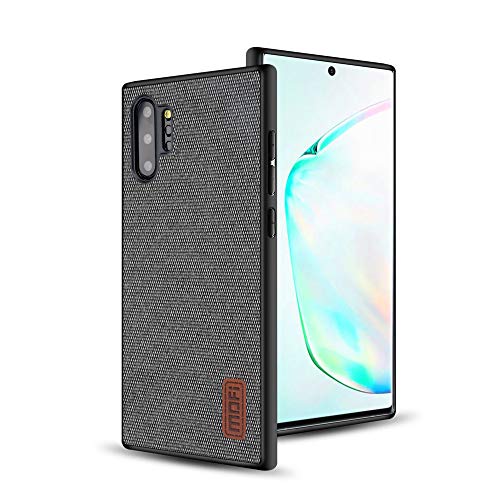 Product Cover Samsung Galaxy note10 Plus Case,Anti-Scratch Shock-Absorbing Covers with Silicone Soft Edges and Great Grip, Slim and Smooth, Compatible with Samsung Galaxy Note 10plus(Gray)