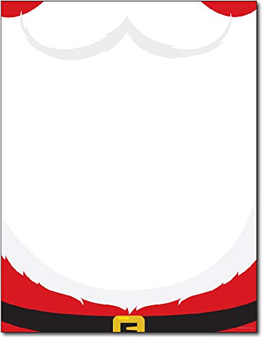 Product Cover Santa's Beard Holiday Stationery Paper - 80 Sheets