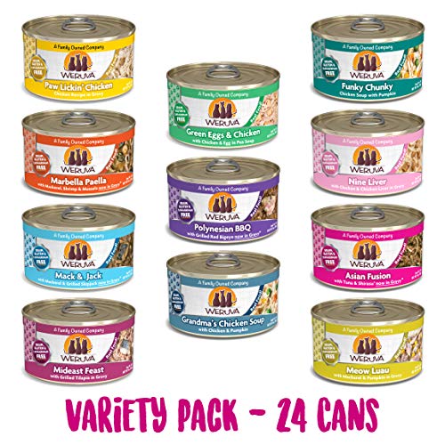 Product Cover Weruva Classic Cat Variety Pack, 3 Ounce Cans Pack of 24