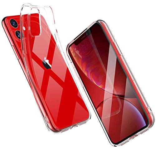 Product Cover Shamo's Case for Apple iPhone 11 Cover (2019), 6.1-Inch, Shock Absorption TPU Rubber Gel Transparent Anti-Scratch Clear Back, HD Crystal Clear
