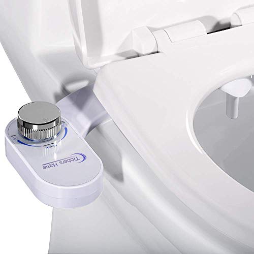 Product Cover Tibbers Home Bidet, Self-Cleaning and Retractable Nozzle, Fresh Water Spray Non-Electric Mechanical Bidet Toilet Seat Attachment