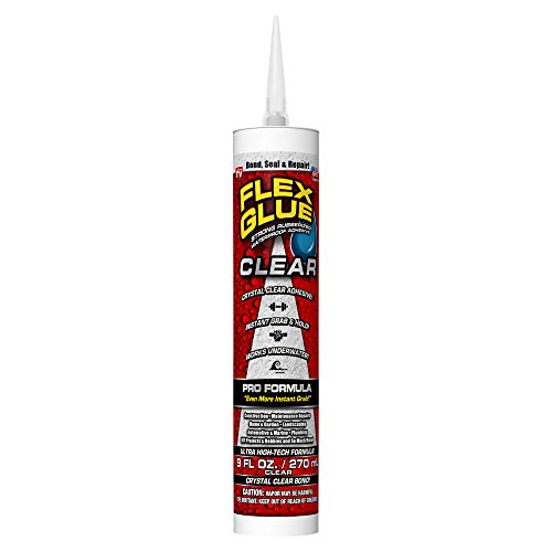 Product Cover Flex Glue Clear 9 oz PRO Formula - Super Strong Transparent Waterproof Adhesive
