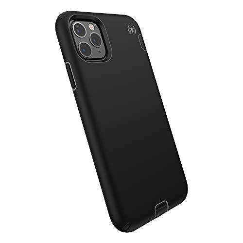 Product Cover Speck Products Compatible Phone Case for Apple iPhone 11 Pro Max, Presidio Sport Case, Black/Gunmetal Grey/Black