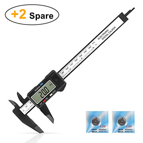 Product Cover Digital Caliper, Sangabery 0-6 inches Vernier Caliper with Large LCD Screen, Auto - off Feature, Inch and Millimeter Conversion Measuring Tool, Perfect for Household/DIY Measurment, etc