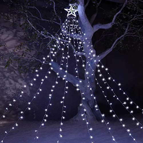Product Cover YUNLIGHTS Christmas Lights 344 LED 9 X 12 Ft Fairy Lights with 12