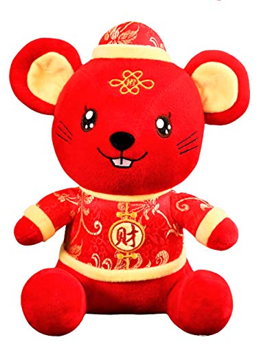 Product Cover 2020 Lunar New Year Lucky Talisman Rat Soft Plush. Brings Welfare,Health,Happiness, Prosperity,Peace and Goodness in Your Home,Car or Office. 8