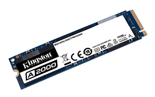 Product Cover Kingston 500GB A2000 M.2 2280 Nvme Internal SSD PCIe Up to 2000MB/S with Full Security Suite SA2000M8/500G