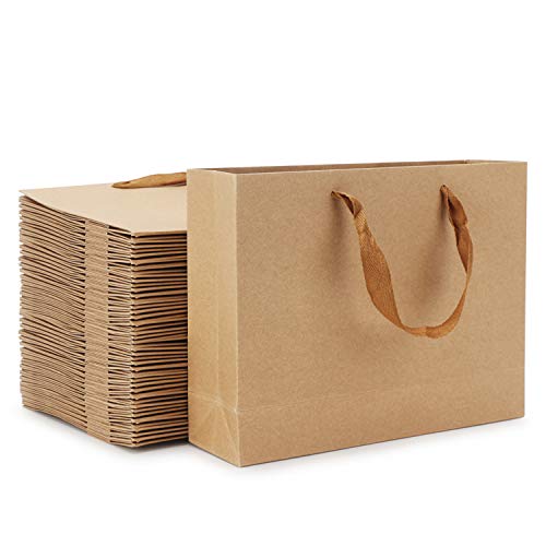 Product Cover Kraft Paper Bags, Eusoar 50pcs 12.5