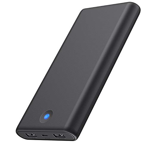 Product Cover Portable Charger Ekrist 25800mAh, High Capacity Ultra Slim Power Bank with 2 USB Ports & Colorful Indicator,Power Delivery External Cell Phone Battery Pack for Smart Phone, Samsung Android, Table etc