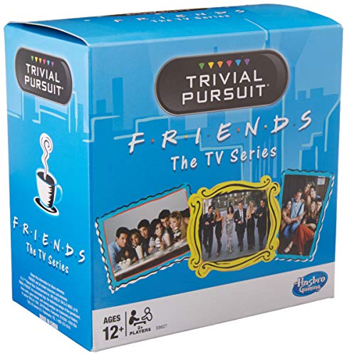 Product Cover Trivial Pursuit: Friends The TV Series Edition Trivia Party Game; 600 Trivia Questions for Tweens and Teens Ages 12 and Up (Amazon Exclusive)