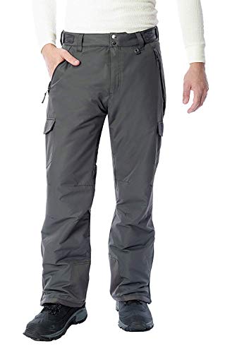 Product Cover Arctix Men's Snow Sports Cargo Pants, Charcoal, Large (36-38W 34L)