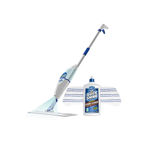Product Cover Quick Shine Premium Spray Mop Kit With 16 oz. Multi-Surface Cleaner and Mop Pad