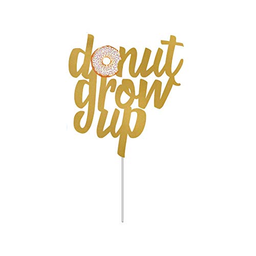 Product Cover Bobee Donut Grow Up Cake Topper