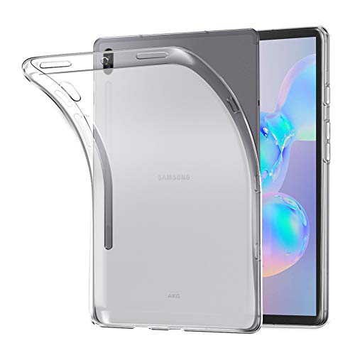 Product Cover AVIDET for Samsung Galaxy Tab S6 Case, Soft Thin Anti-Scratches Cover Compatible for Samsung Galaxy Tab S6 (Transparent White)