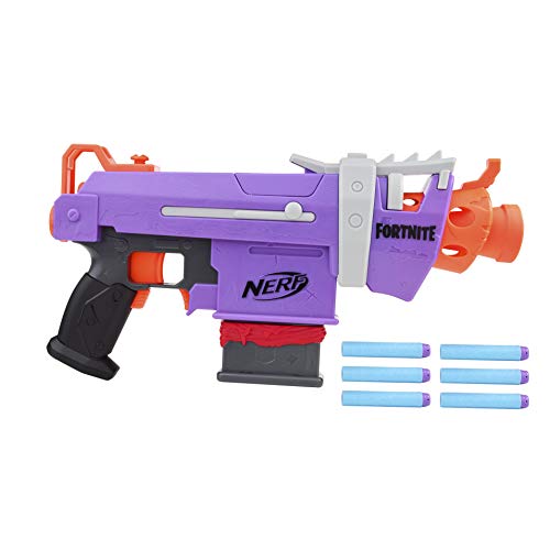 Product Cover NERF Fortnite SMG-E Blaster -- Motorized Dart Blasting -- 6-Dart Clip, 6 Official Elite Darts -- for Youth, Teens, Adults