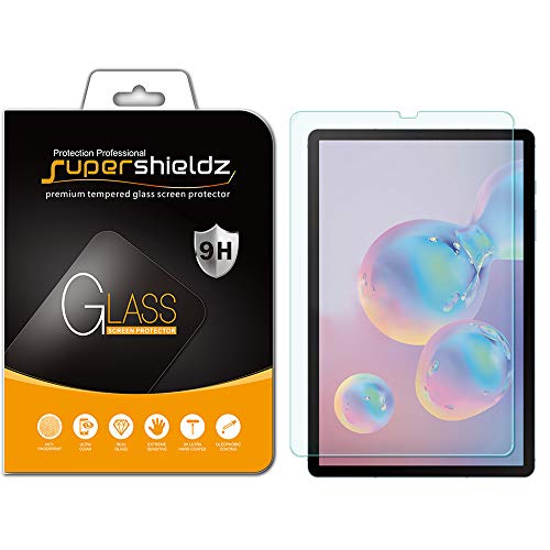 Product Cover Supershieldz for Samsung Galaxy Tab S6 (10.5 inch) Tempered Glass Screen Protector, Anti Scratch, Bubble Free