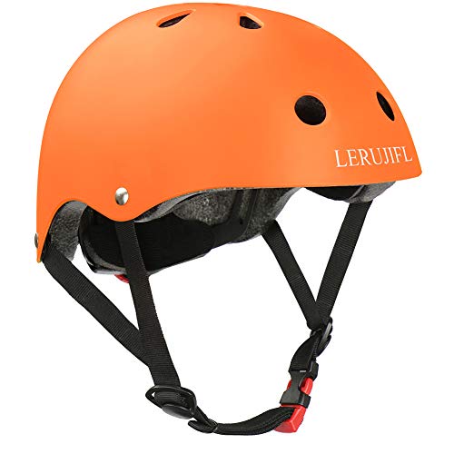 Product Cover LERUJIFL Kids Helmet Adjustable from Toddler to Youth Size,Ages 3 to 8 Years Old Boys Girls Multi-Sports Safety Cycling Skating Scooter Helmet - CSPC Certified for Safety