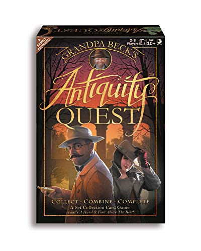 Product Cover Antiquity Quest | A Set Collection Game from The Creators of Cover Your Assets & Skull King, Grandpa Beck's Games | 2-8 Players 10+