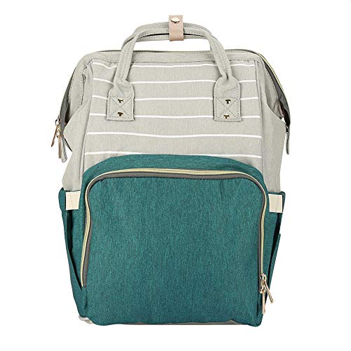 Product Cover Antilog Mommy Backpack, Multifunctional Diaper Bag Mommy Backpack Handbag Large Capacity(Green)