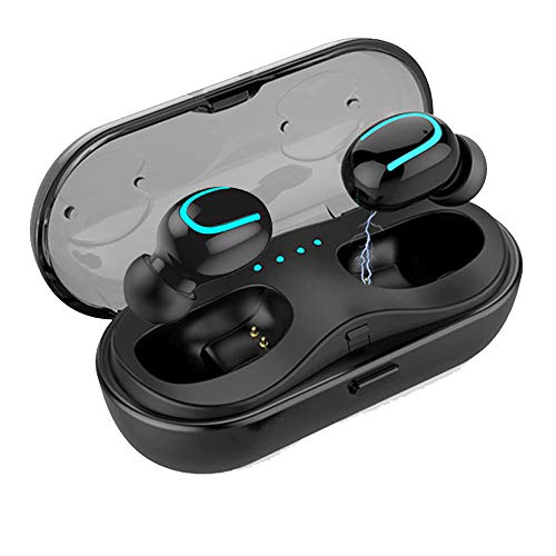 Product Cover Wireless Earbuds Bluetooth 5.0, IPX5 Waterproof True Bluetooth Wireless Earbuds 3D Stereo Sport Wireless Headset Built-in Mic Sound in-Ear Bluetooth Earphone with 950mAh Battery Charging Case